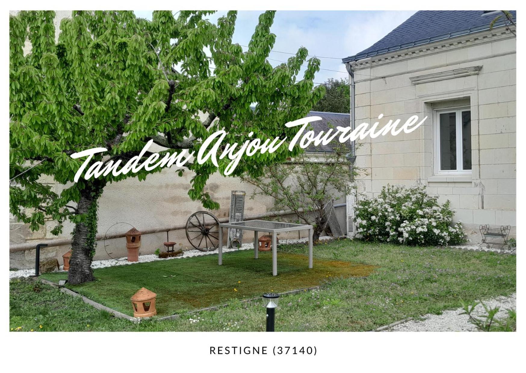 Tandem Anjou Touraine Restigné Exterior foto